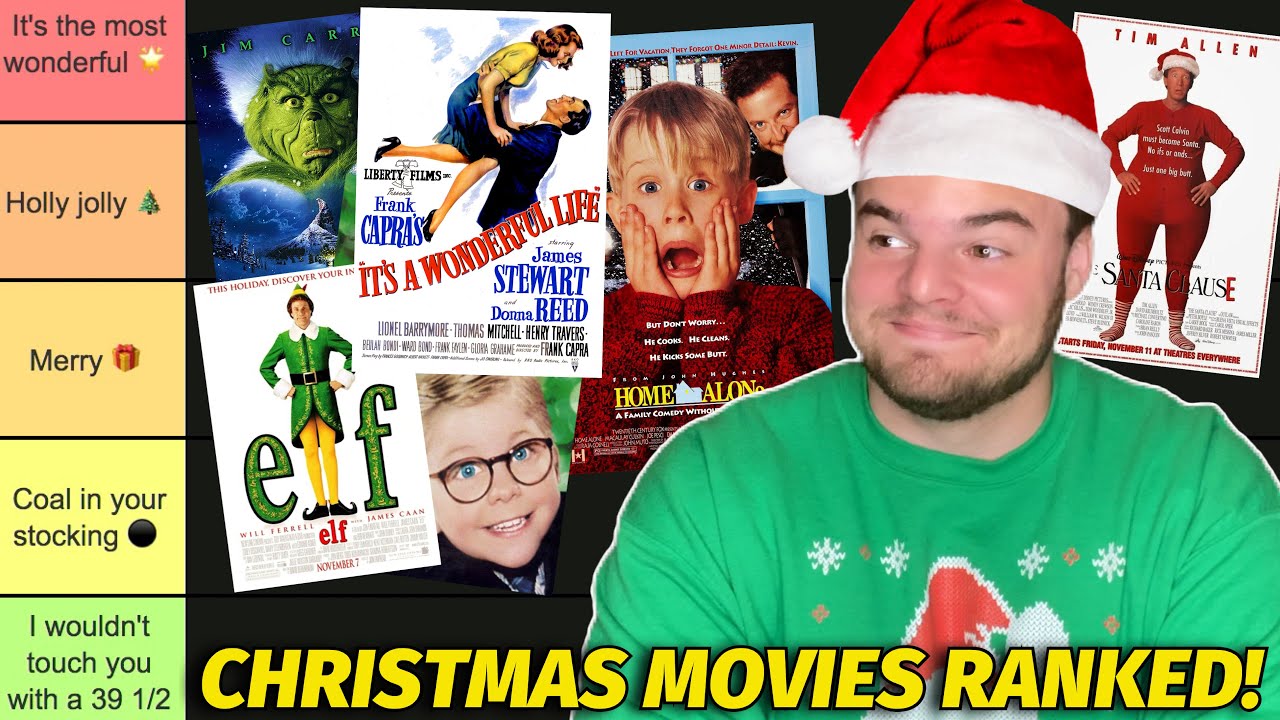 Every Christmas Movie I've Seen RANKED! (TIER LIST)