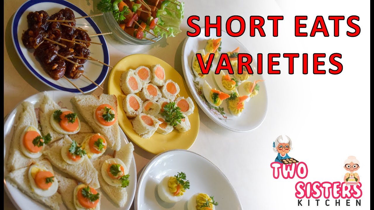 SHORT EATS ( 6 VARIETIES) YouTube