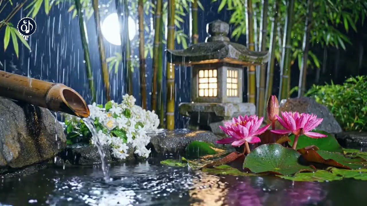 Let Everything Settle | Bamboo Water Sounds & Gentle Sleep Music