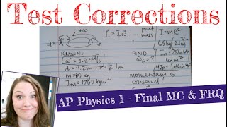 AP Physics: Test Corrections