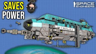 This Simple Trick Saves A Lot of Ship Power Usage, Space Engineers