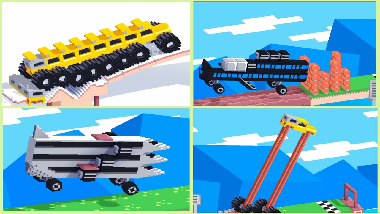 Drive Mad All Level Gameplay Walkthrough | Fancade Game ( E.PN 44 )