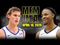 Memphis Grizzlies vs Utah Jazz Full Game Highlights – April 10, 2026 | NBA Season