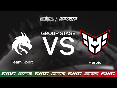 Team Spirit vs. Heroic - Riyadh Masters x EWC - Day 7 - Group Stage