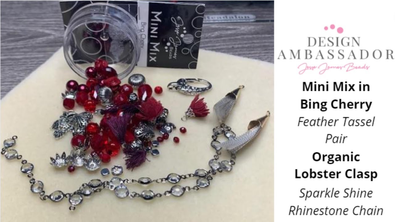 Jesse James Beads Design Ambassador Product Showcase Unboxing - Bing Cherry Mini Mix and More