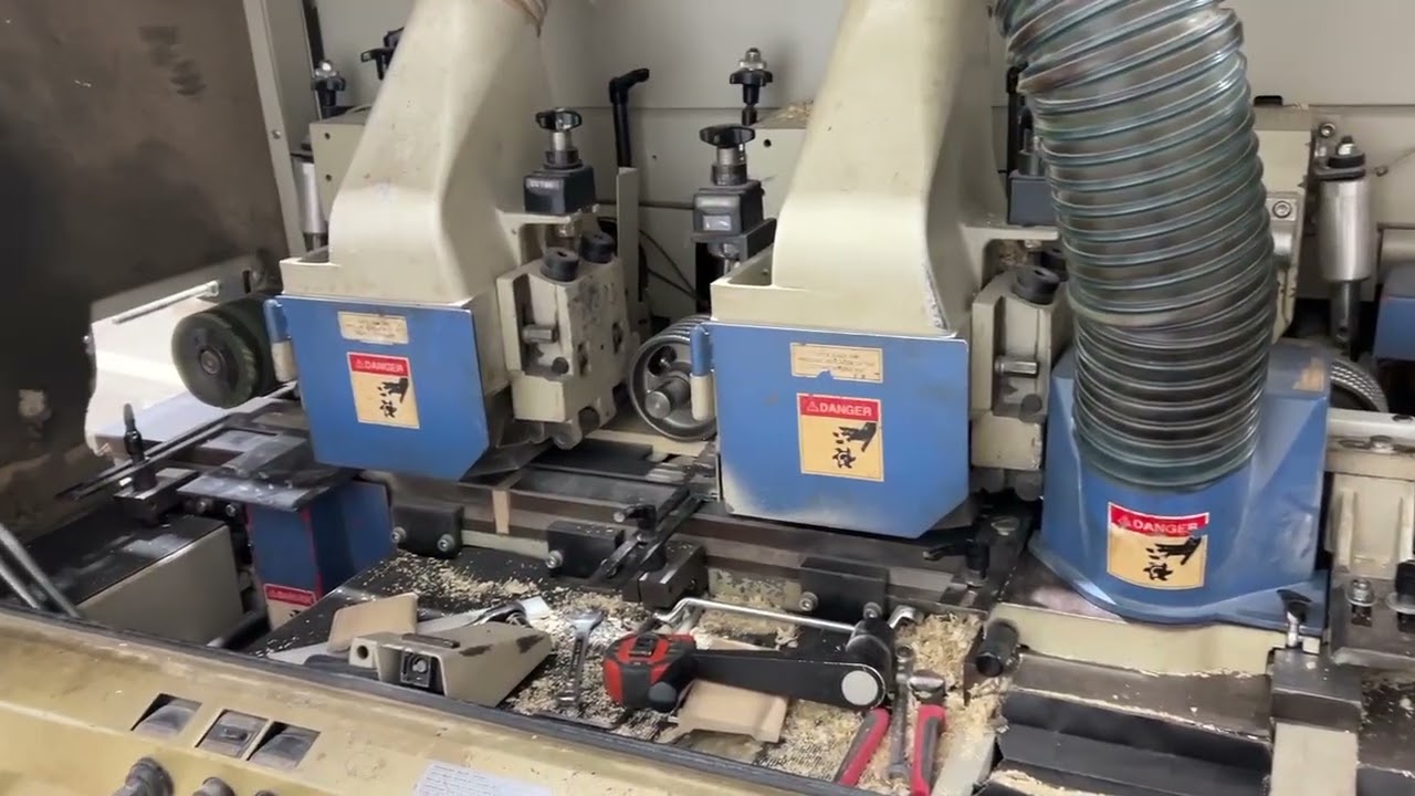 Weinig Unimat Gold 6-Head Moulder for sale by CMS