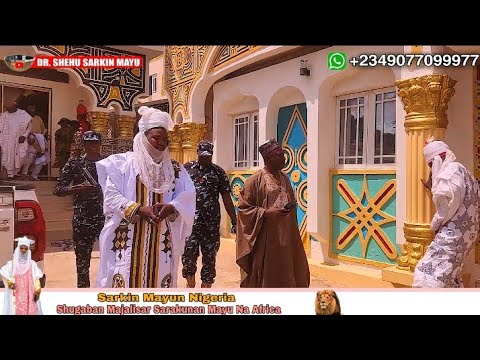 Sarkin Mayun Nigeria Ya Ziyarci Fadar Sarkin Keffi HRH Dr Chindo Yamusa