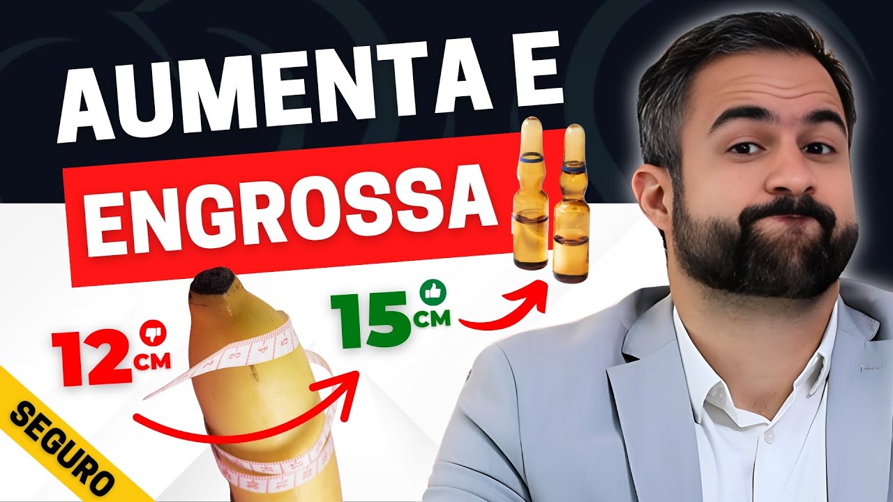 2 PRODUTOS QUE PODE AUMENTAR E ENGROSSAR O PÊNIS COM SEGURANÇA | COMPROVADO