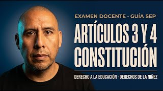 Artículos 3 y 4 Constitución | PROMOCIÓN HORIZONTAL Educación Básica 2026 | USICAMM