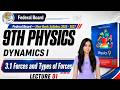 Physics Class 9 Chapter 3 New Book 2026 | Forces and Types of Forces | Dynamics I Federal FBISE NBF