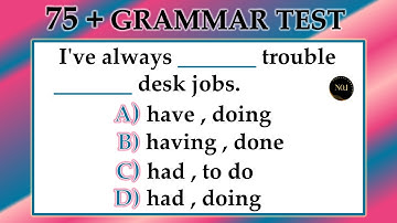 75 + Mixed Tenses Test | Verbs in English Grammar | English Grammar Quiz | No.1 Quality English