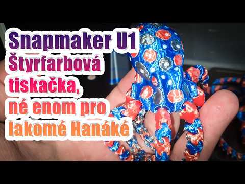 SNAPMAKER U1 - Štyrfarbová tiskačka, né enom pro lakomé Hanáké! PRODÁNO.