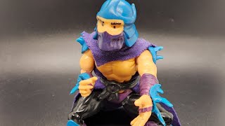 1988 Shredder TMNT Teenage Mutant Ninja Turtles  Playmates w cloth cape Belt 🎥✔ screenshot 3