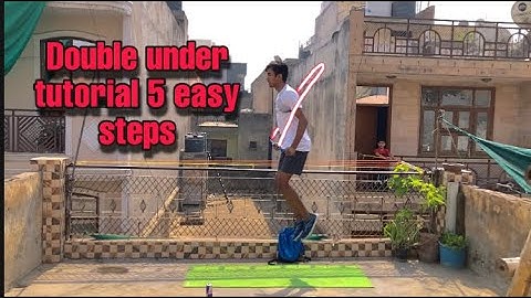 Double under tutorial 5 easy steps