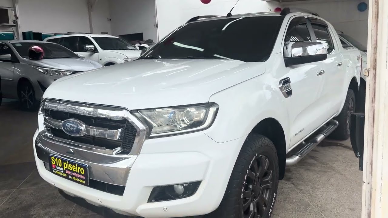Ford ranger Limited ano 2017 diesel 3.2 cabine dupla#s10piseiro 