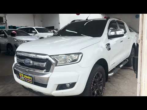 Ford ranger Limited ano 2017 diesel 3.2 cabine dupla#s10piseiro 