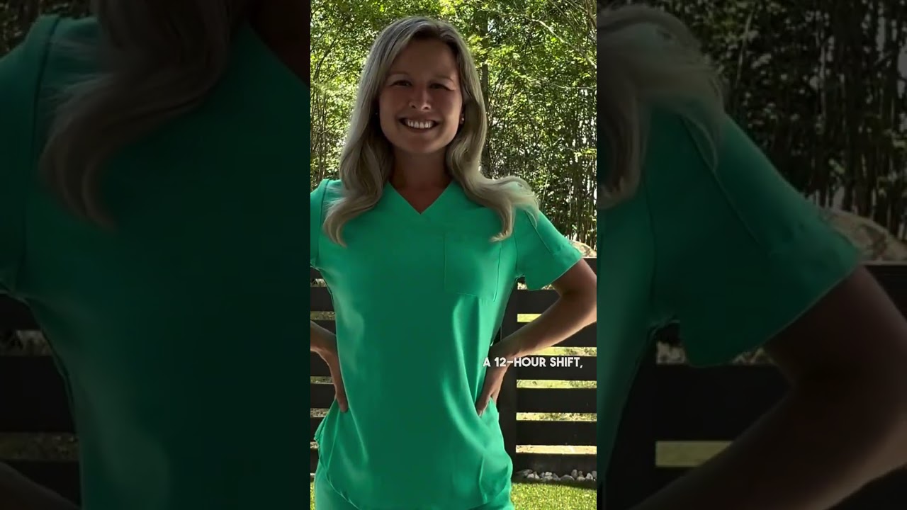 UNIFORM ADVANTAGE SCRUBS TRY ON 