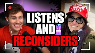 TRUMP VOTER Realizes She’s Voting Against Herself