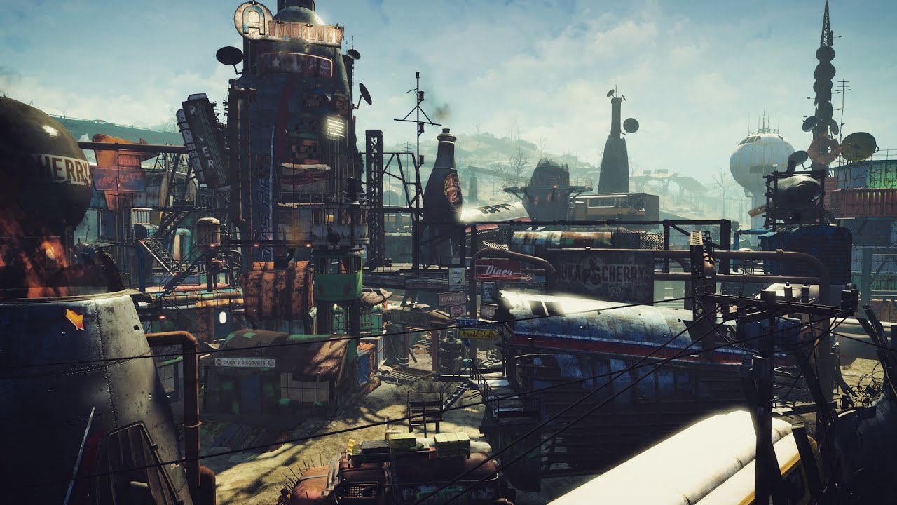 Nuka City Ps4版で作られた立派な居住地作品 Fallout4 情報局