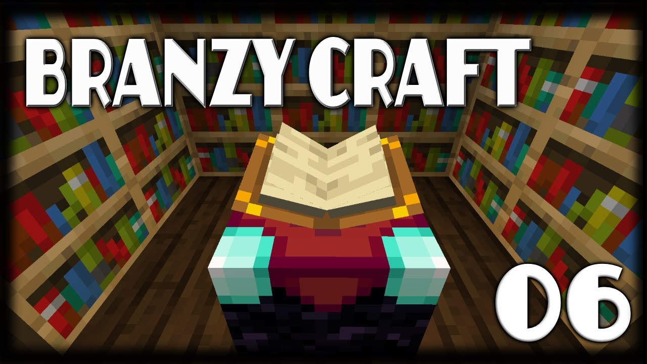 Enchanting Table And Bookshelf Minecraft 1 15 Survival Branzy