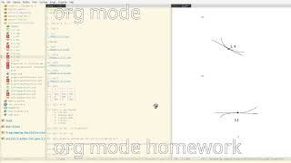 org mode homework