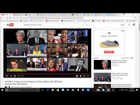 jill stein trying to rigg the system for hillary - YouTube