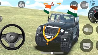 dollar🤑 (song) modified mahindra thar red indian cars simulator 3d || gameplay part 34 Motu Patlu 43