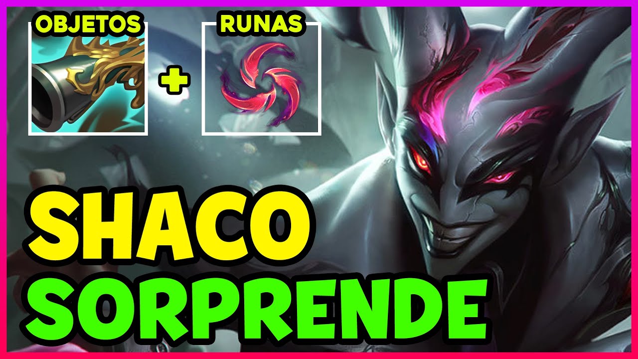 🔥 *CIRCO* COMO JUGAR SHACO JUNGLA S15 GUÍA ESPAÑOL | TEMPORADA 15 LOL 2025