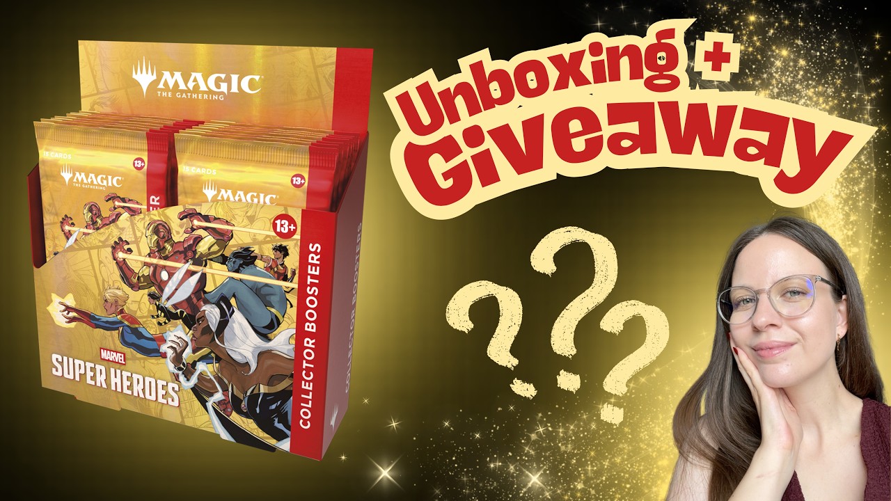 MTG x Marvel Super Heroes Collector Box Opening - YouTube