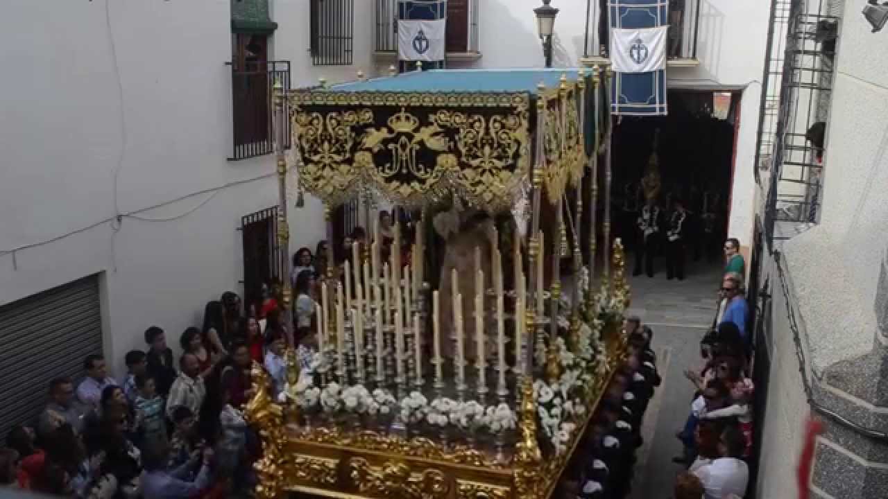 Salida Paso Blanco Casa Hermandad -Semana Santa Albox 2015