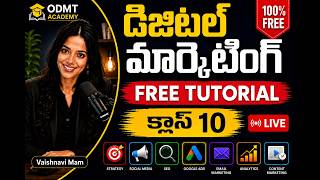 Free AI Digital Marketing Course in Telugu | Class 10 | Header and Footer in Elementor Telugu