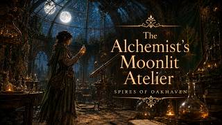 The Alchemist’s Moonlit Atelier | Medieval Fantasy Music for Deep Focus