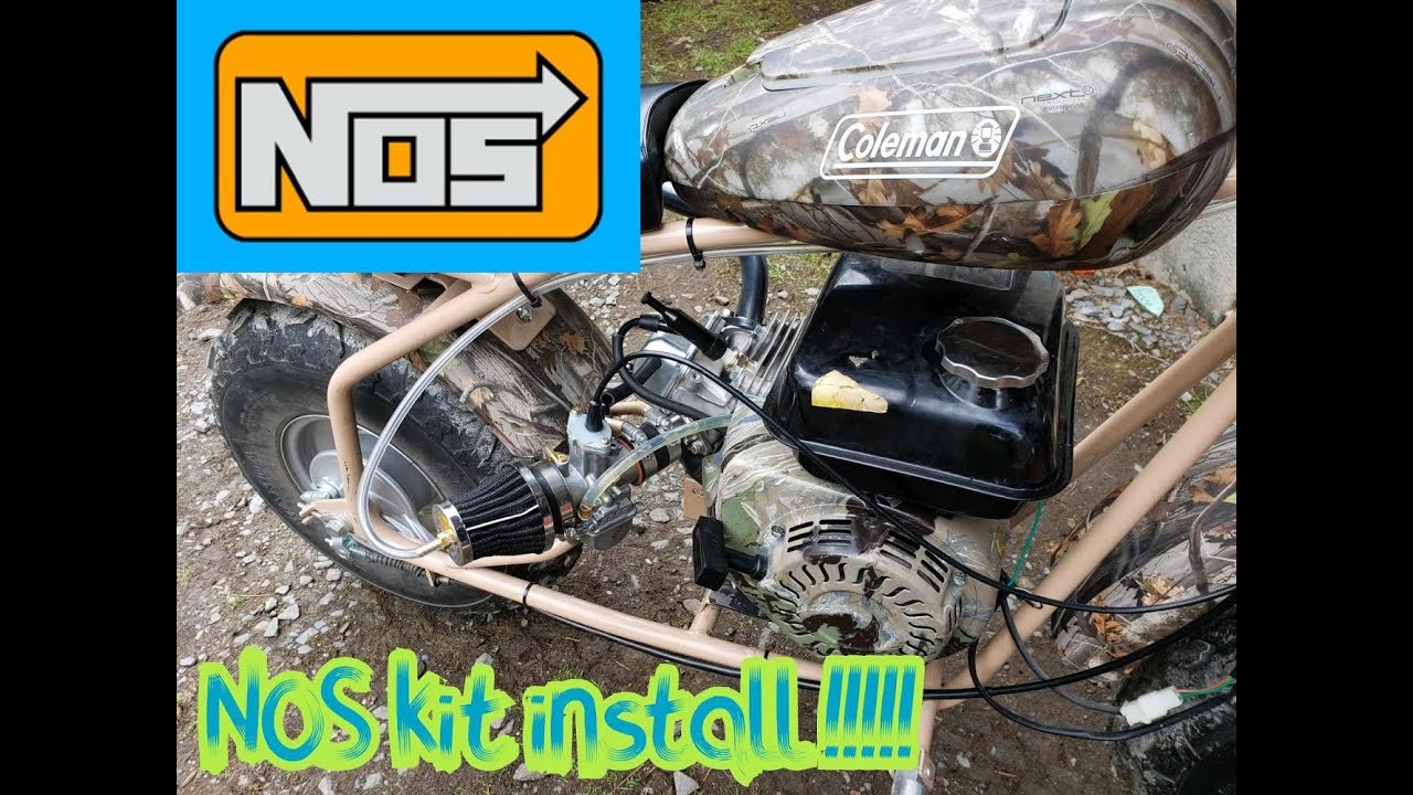 Coleman CT200UEX Top Speed Run With A Shot Of NOS!!!! YouTube