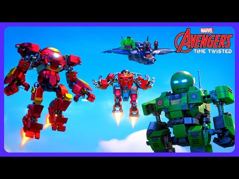 LEGO Marvel - Twisted Time Adventure! ⏳ | Kids Cartoons | WildBrain Thrill Park