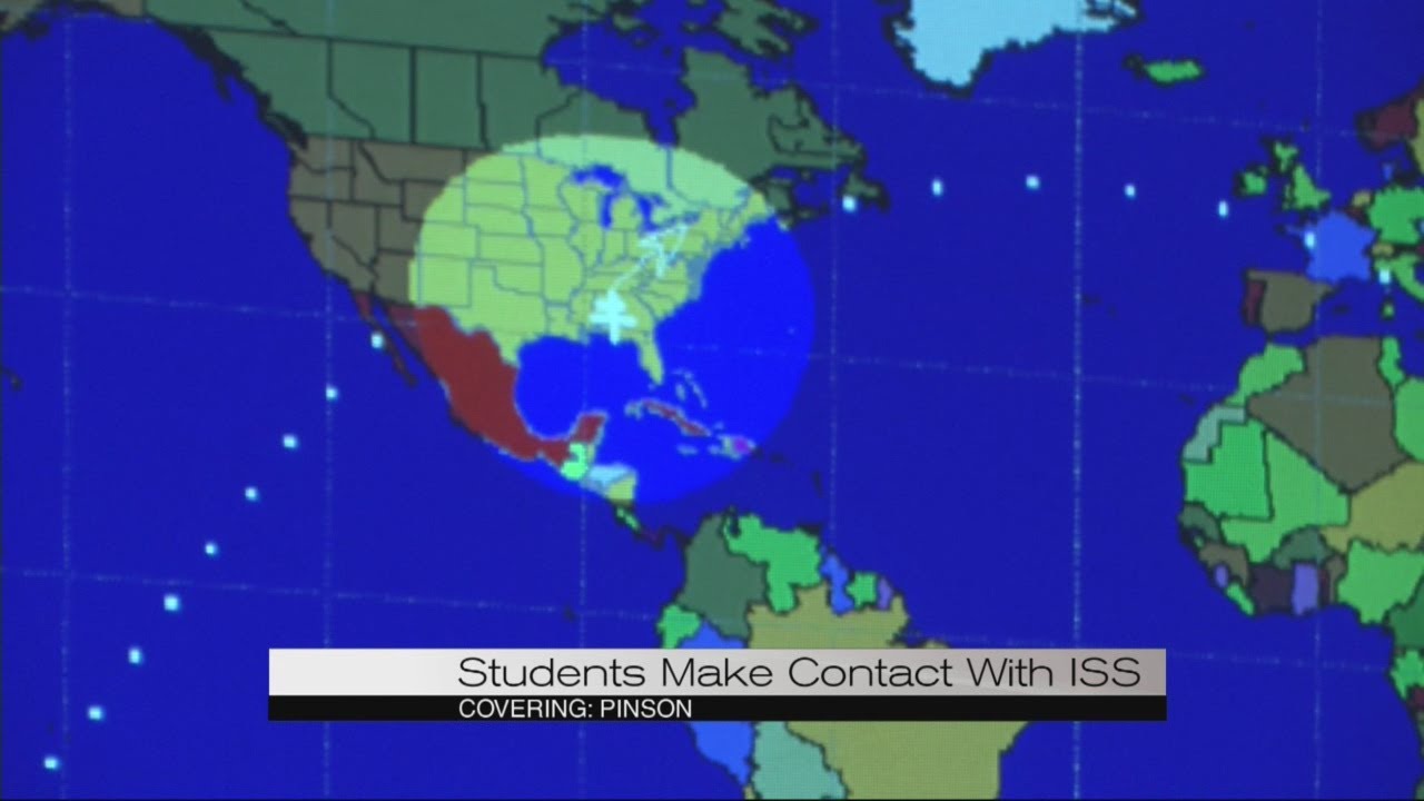 Students make contact with ISS