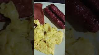 Ham Egg And Longganisa  viralshort trendingshorts ham egg  longganisa