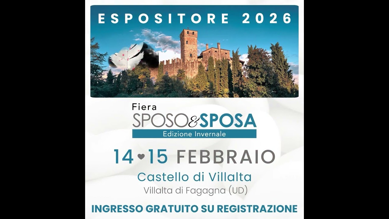 Fiera Sposo & Sposa 2026 | Wedding DJ & Music Designer al Castello di Villalta