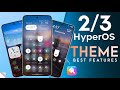 New HyperOS 3 and 2 : Active iOS 26 Control Center and Feature - The Best HyperOS theme 