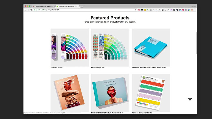 How to find the exact color of anything on the internet