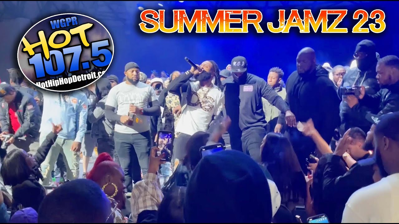 HOT 1075 SUMMER JAMZ 23 DETROIT (DAMEDOT, PEEZY, TAYB, ICEWEAR VEZZO