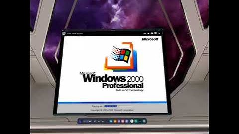 Booting Windows 2000 on Meta Quest 3 (Limbo Emulator)