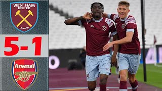 West Ham U18 vs Arsenal U18 Highlights | FA Youth Cup FINAL | 4.25.2023