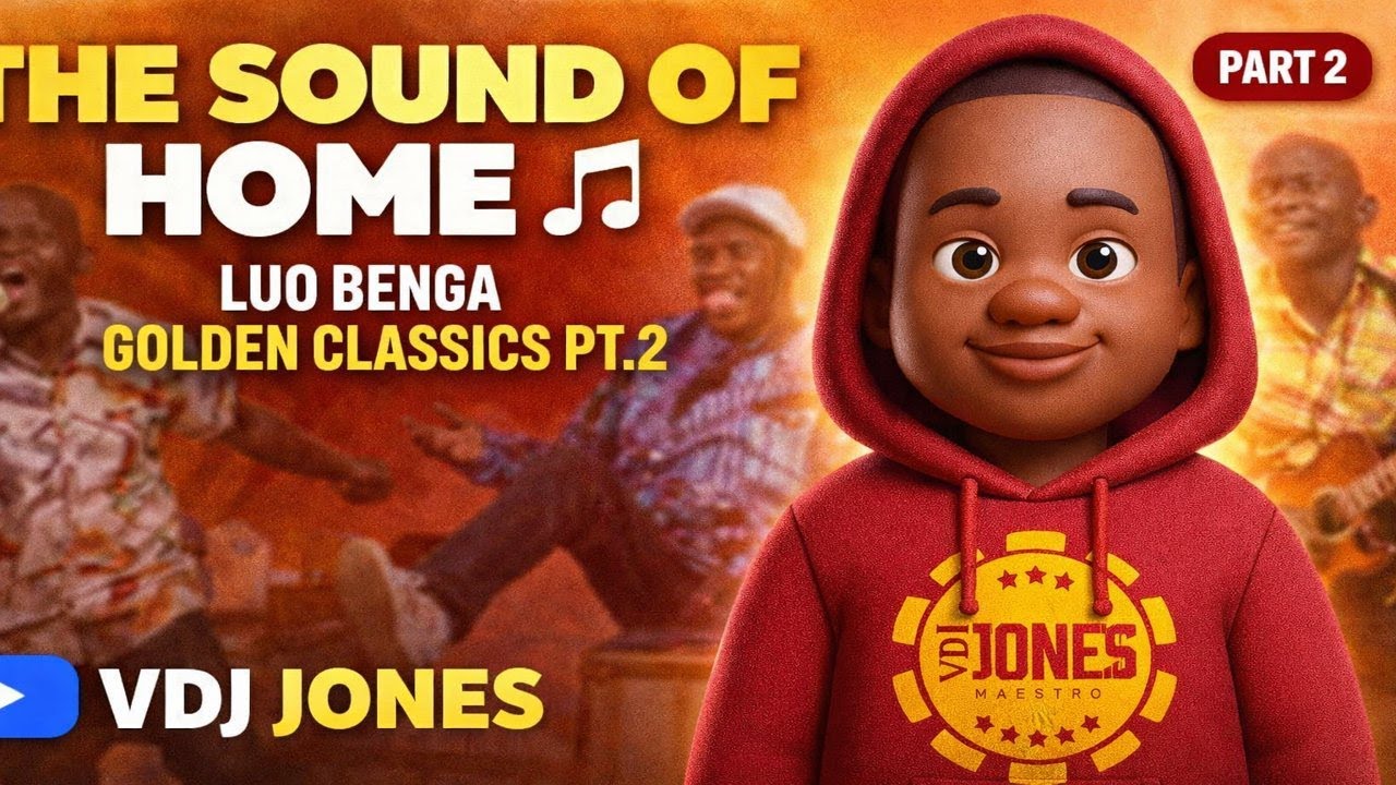 The Sound of Home 🎶 | Luo Benga Golden Classics Pt. 2 | VDJ Jones