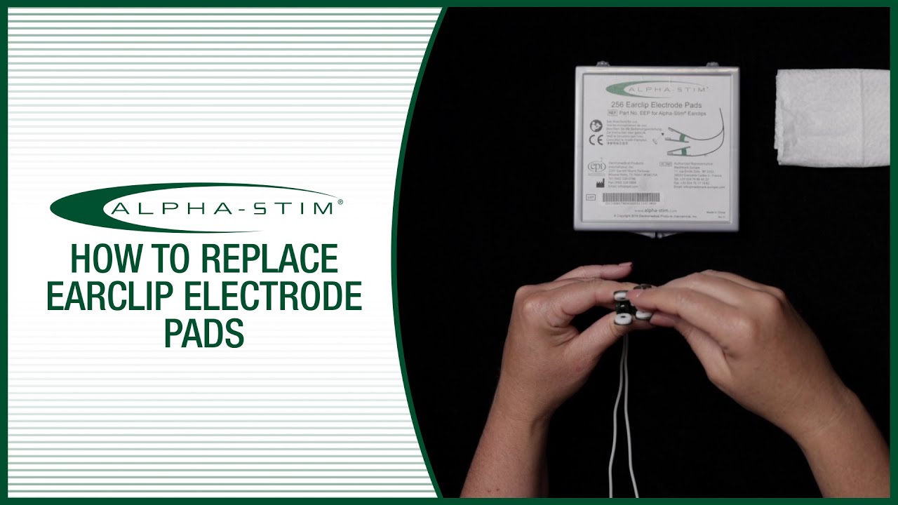 How To Replace AlphaStim Earclip Electrode Pads YouTube
