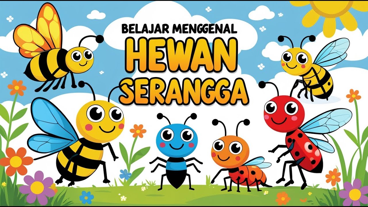 Petualangan Dunia Serangga | Video Edukasi Anak