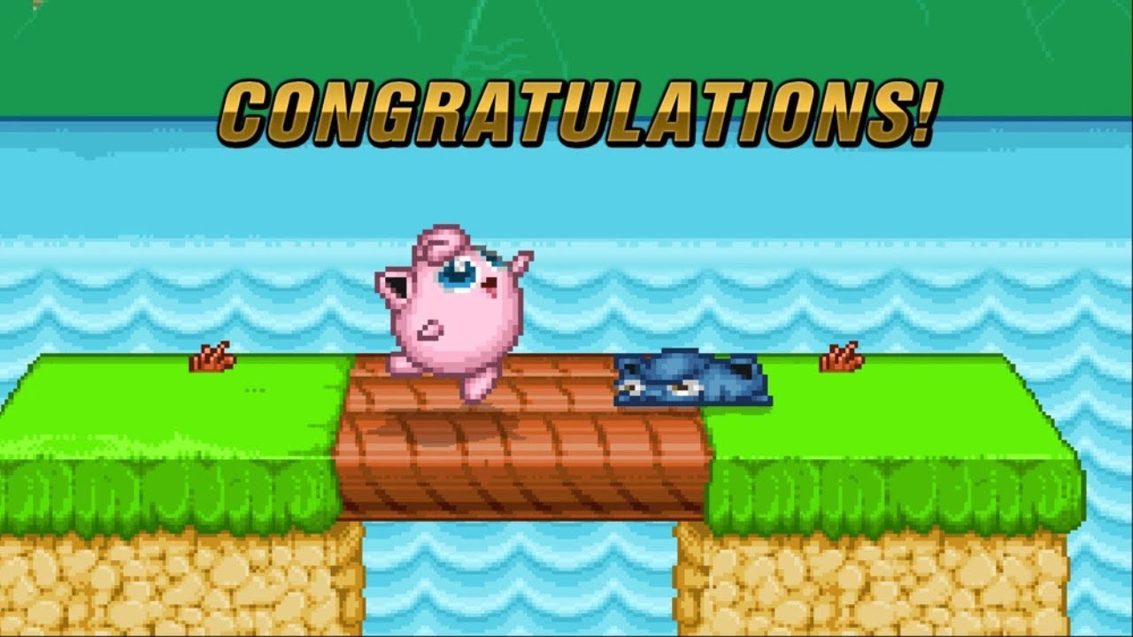 SSF2 Super Smash Flash 2 Jigglypuff-Classic Mode: No Continues