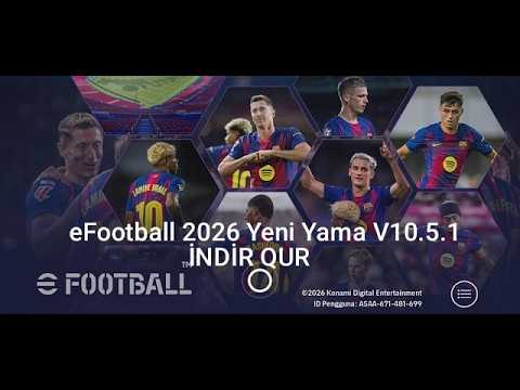 eFootball 2026 V10.5.1 Yama İndir Qur