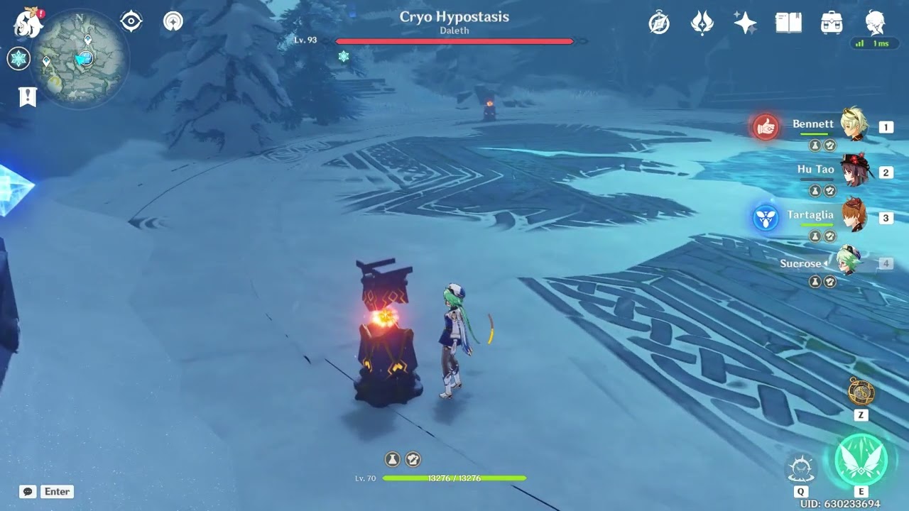 My Hu Tao skill damage (Skill Nuke ig?)