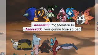 THIS IS WHY YOU DONT UNDERESTIMATE TOGEDEMARU ON POKEMON SHOWDOWN