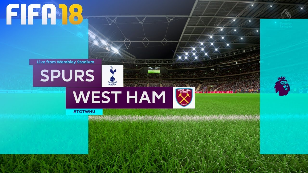 FIFA 18 - Tottenham Hotspur vs. West Ham United @ Wembley Stadium